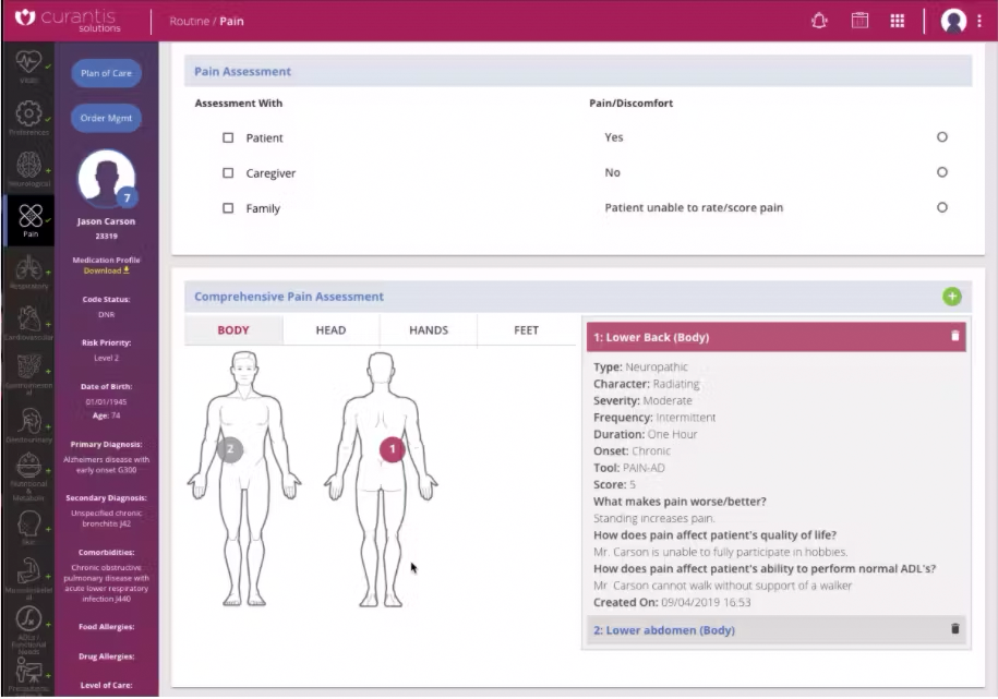 Curantis Solutions Amazon HealthLake